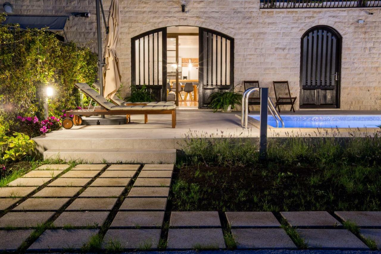 Melody M Apartment With Private Pool Split Exteriér fotografie